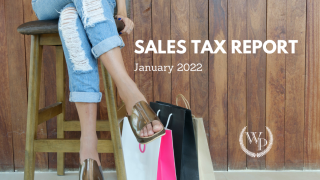 Sales tax report graphic
